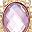 Gold Tone Pink