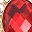 Gold Tone Red