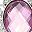 Silver Tone Pink