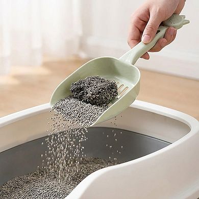 Cute Cat Litter Scoop - High-Capacity Sifter Shovel with Comfortable Handle
