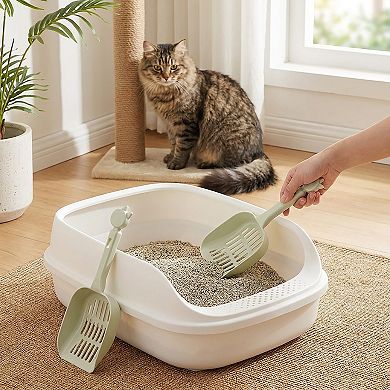 Cute Cat Litter Scoop - High-Capacity Sifter Shovel with Comfortable Handle