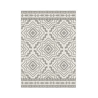 Abstract Area Rug for Living Room, Modern Washable Rug Floors Decor for Bedroom, Geometric Carpet