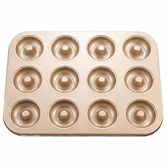 12 cup Donut Pan - Non-Stick Baking Mold for Homemade Doughnuts
