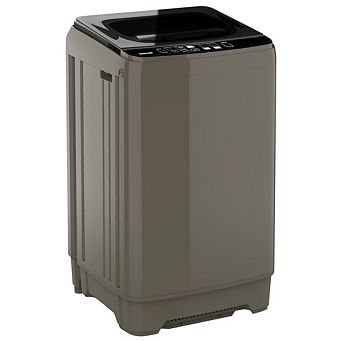 Loheer Full Automatic Top Load Washing Machine, Compact Laundry Washer with Air Dry
