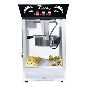 Loheer Commercial Popcorn Maker,12Oz Countertop Popper for Home Theater and Events