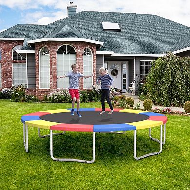 Round Trampoline Safety Pad with Thick Foam and Full Spring Coverage