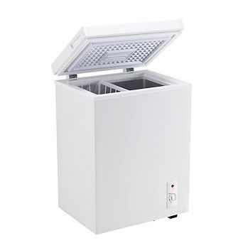 Loheer Chest Freezer - 72L Compact Mini Deep Freezer for Food Storage
