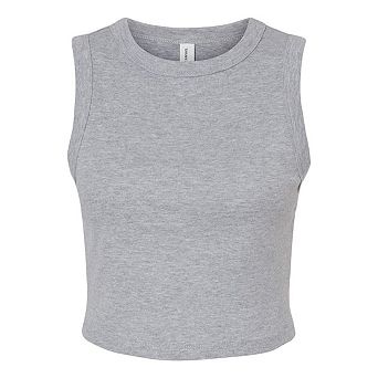 BELLA + CANVAS Women´s Micro Rib Muscle Crop Tank