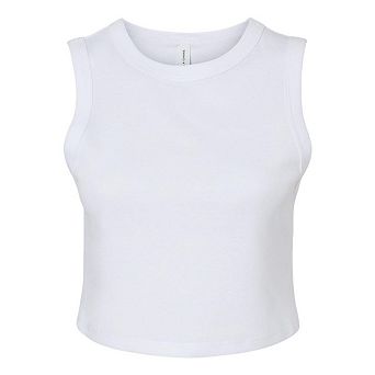 BELLA + CANVAS Women´s Micro Rib Muscle Crop Tank