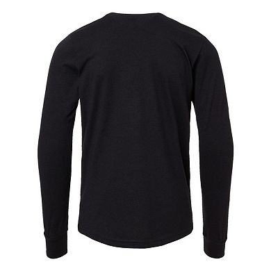 BELLA + CANVAS Youth Heather CVC Long Sleeve Tee