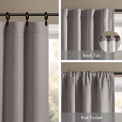 2-Pack 52x84" Sound Blocking Blackout Curtains, Total Blackout, Noise Reducing for Bedroom