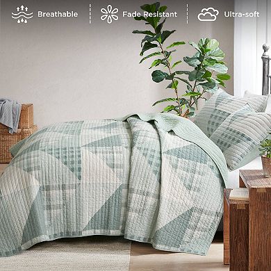 3-Piece King Coverlet Set, 90% Cotton Fill, Reversible, Pre-Washed for All Seasons