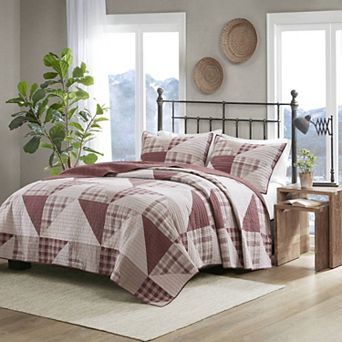 3 pc King Coverlet Set, 90% Cotton Fill, Reversible, Pre-Washed for All Seasons