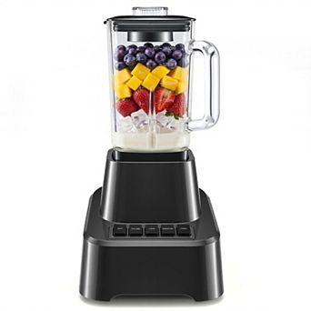 Professional Ice Cream Blender, 54 oz Glass Cup, Ice Crushing, Multi-Speed for Home