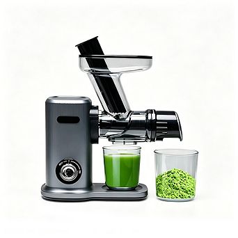 150W Cold Press Slow Juicer, 5.91" Wide Feed, Anti-Clog, Easy Clean