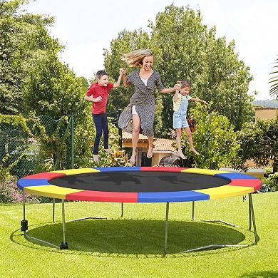 12 Ft Trampoline Safety Pad Waterproof Tear Resistant Spring Cover