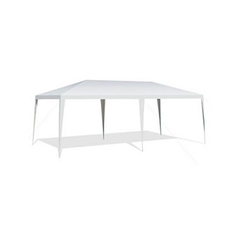 Waterproof Canopy Tent 10 x 20 Ft Party Shelter With Steel Frame