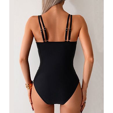 Women's One Piece Swimsuit Bathing Suit Summer Swimwear