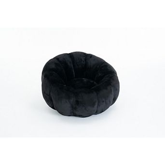 Aoolive Adult Bean Bag Chair, Floral-Shaped Bean Bag Sofa, Ultra-Soft Faux Fur Sofa