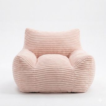 Aoolive Bean Bag Chair for Adults with Armrests - Oversized Comfy Beanbag Lounge Lazy Floor Sofa
