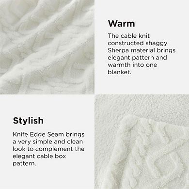 Throw Blanket, Fluffy Cozy Thick Warm Winter Gift