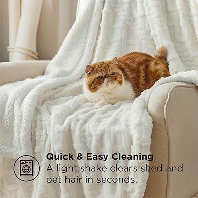 Throw Blanket, Fluffy Cozy Thick Warm Winter Gift