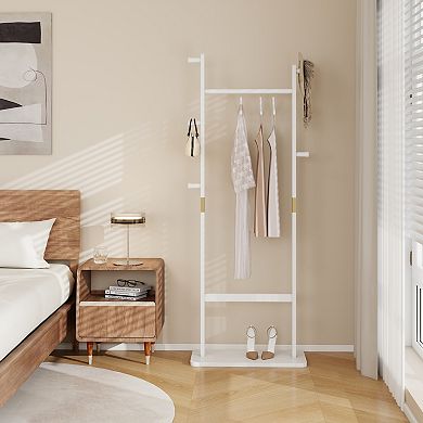 Solid wood hat rack, bag rack, sturdy and durable