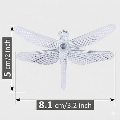 Dragonfly Solar String Lights Outdoor 25.6FT 30 LED Waterproof Solar 8 Modes