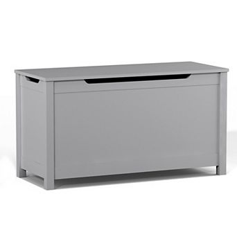 Heybly Kids Toy Box Storage with Safety Hinged Lid, Spacious Chest, Storage Cabinet for Ages 2+