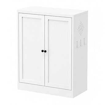 Lufeiya Kitchen Pantry Cabinet with Adjustable Shelves for Dining Room or Apartment