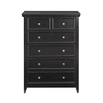 Heybly 6-Drawer Dresser, Storage Cabinet with Anti-Tipping Mechanism