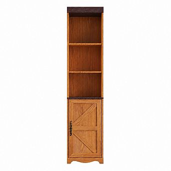 Lufeiya 70.86" Tall Wood Bookcase Storage Cabinet with 5 Shelves for Living Room