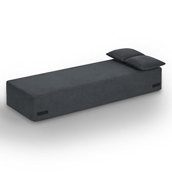Lufeiya 83" Modern Boneless Cloud Sofa Couch, No Assembly Corduroy 3 Seater Sofa