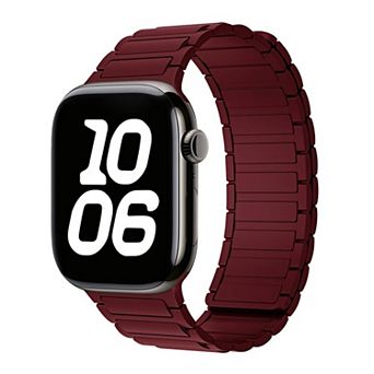 Silicone Magnetic Apple Watch Band - Minimalist & Easy to Use, Daily & Sports Use Fits 42mm
