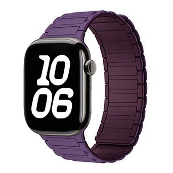 Silicone Magnetic Apple Watch Band,Minimalist & Easy to Use, for Daily Wear Fits 49mm