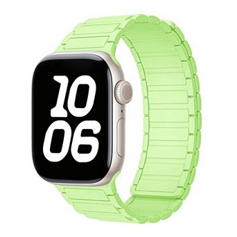 Silicone Magnetic Apple Watch Band,Minimalist & Easy to Use, for Daily Wear Fits 49mm
