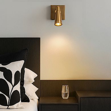 Rechargeable Cordless Wall Sconce USB-C LED Brass with Remote and Stepless Touch Dimming（2 Pack）