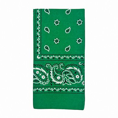 Live2Pedal 10 Pack Cotton Bandanas Thick Colorfast Full Size Machine Washable