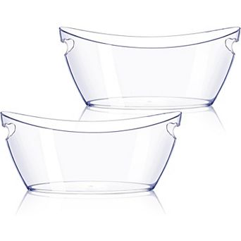 Ice Bucket 2 pc Thickened for Parties and Mimosa Bar