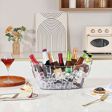 Ice Bucket 2 PCS Thickened for Parties and Mimosa Bar