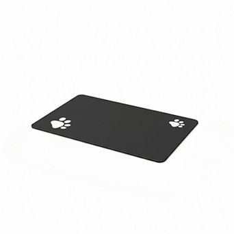 Absorbent Dog Feeding Mat No Stains Quick Dry for Water Bowl