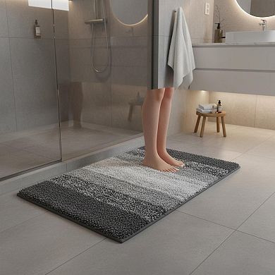 Bathroom Rugs Mat Extra Soft Absorbent Microfiber TP Rubber Backing Quick Dry Machine Washable