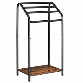 Freestanding 4 tier Towel Rack Blanket Stand Ladder Holder for Bathroom Living Room
