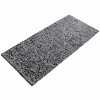 Luxury Shaggy Bath Mat Soft Plush Absorbent Non Slip Washable Large Bathroom Rug Runner