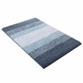 Bathroom Rug Mat Extra Soft Absorbent Microfiber Non-slip Plush Shaggy Machine Wash Dry Carpet