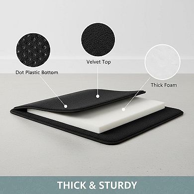 Memory Foam Bath Mat Extra Soft Absorbent Non Slip Washable Carpet for Bathroom Floor