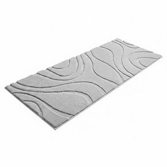 Bathroom Runner Rug Non Slip Absorbent Quick Dry Microfiber Large Soft Machine Washable