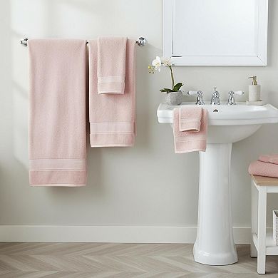 6-Piece Cotton Bath Towel Set Highly Absorbent Soft 650 GSM