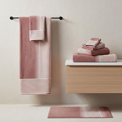 Ultra Soft Microfiber Bath Towel Set 6-Piece Highly Absorbent Quick Dry for Bathroom Spa Gym