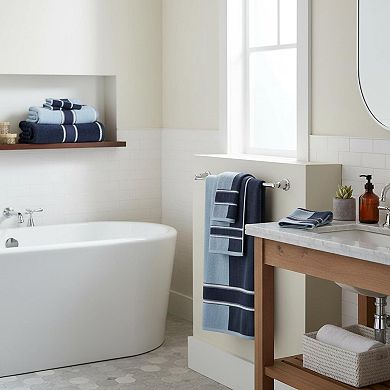 6 Piece Cotton Bathroom Towel Set 525 GSM 2 Bath 2 Hand 2 Washcloths